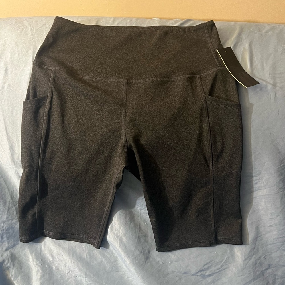 Women's LegEnd Black High-Waisted Shorts
